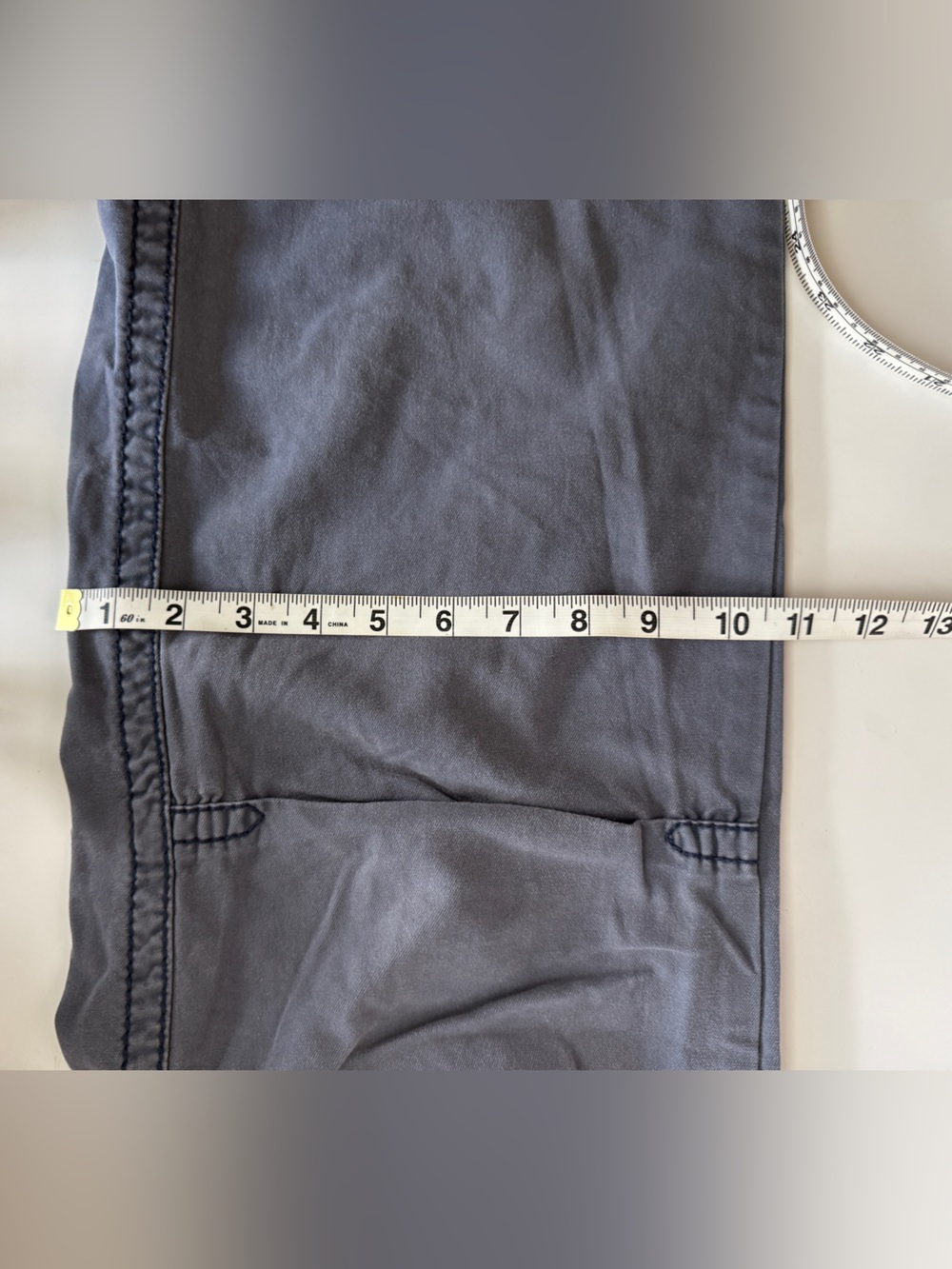 True Religion Y2K Vintage Men's Cargo Pants Slate Blue Flap Pocket 34 Wide Leg - Picture 14 of 14